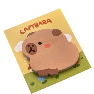 2/$10 Capybara Brown Sticky Notes Style 1 Set